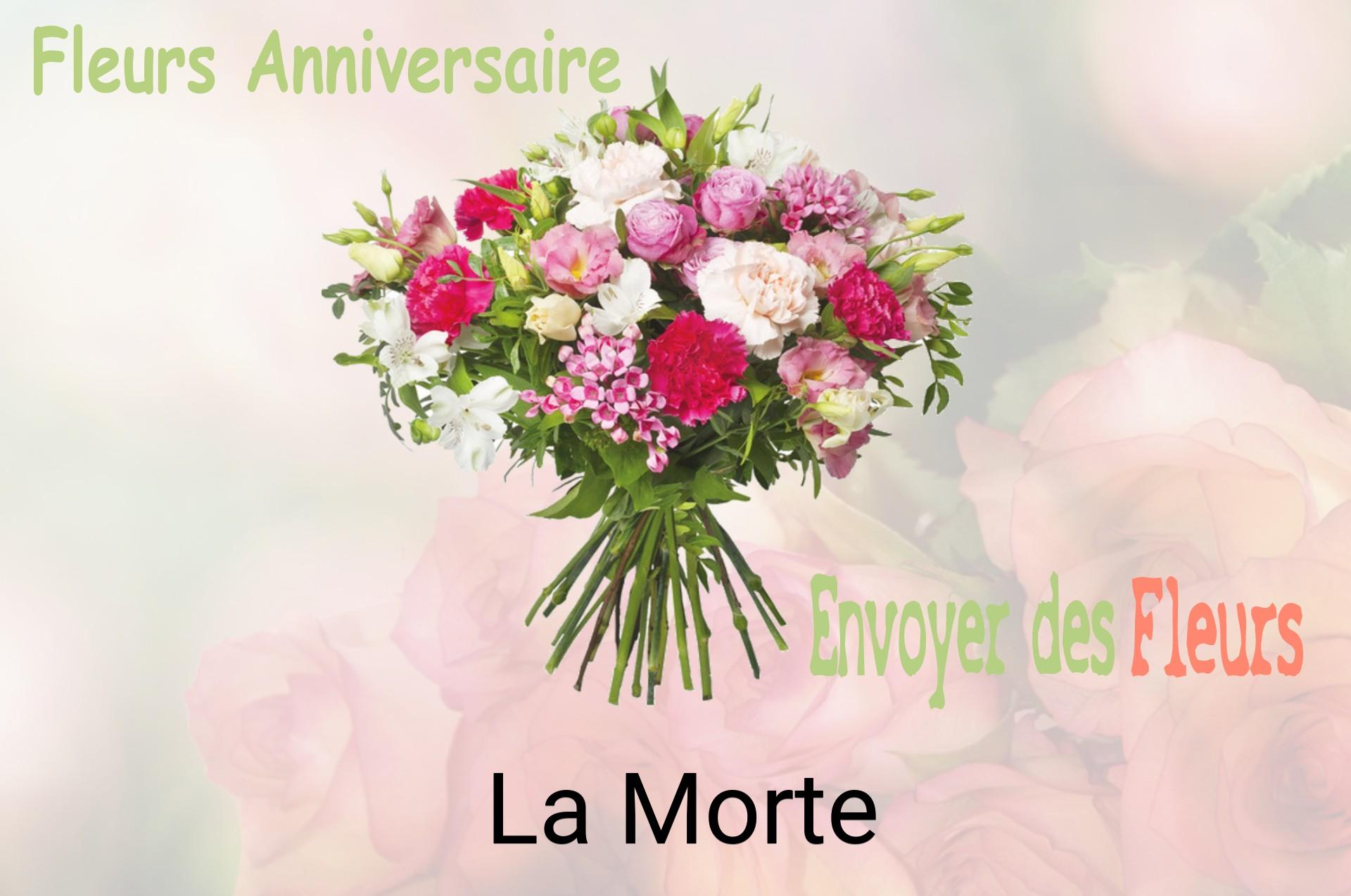 Bouquet de fleurs d’anniversaire livré à La Morte